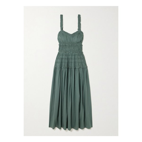 도엔 마리안 시어드 코튼 포플린 미디 원피스 1647597357441490