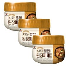 CJ 다담 된장찌개 맛있는 양념 된장 530gx3개