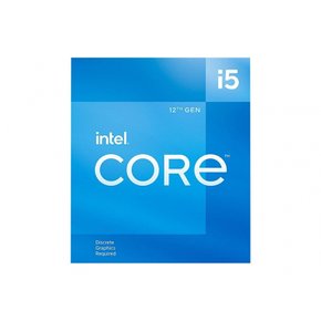 인텔 (Intel)  CPU Core i5-12400F  612  2.5GHz  6xxChipset  BX8071512400F 국내 정규 유통품