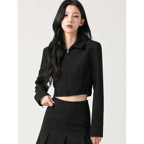 Jaya Crop Jacket  BLACK