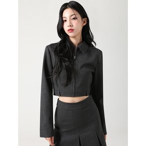 Jaya Crop Jacket  BLACK