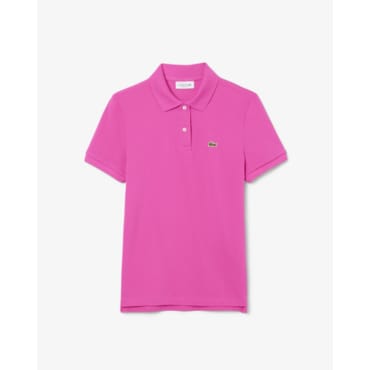 라코스테 (라코스테제습제증정)(여성) 25SS 2버튼 레귤러핏 폴로셔츠 PF7839-55G I1L(핫핑크)