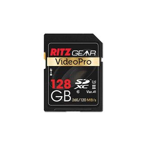 Ritz Gear 128GB 고속 SDXC UHS-II SD카드 C10 U3 V6