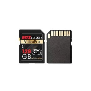 Ritz Gear 128GB 고속 SDXC UHS-II SD카드 C10 U3 V6