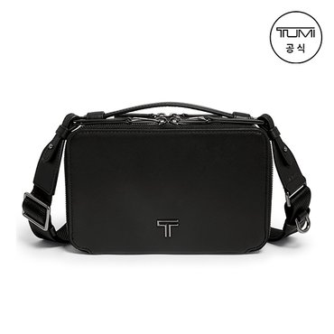 TUMI [TUMI KOREA] 보야져 마일라 크로스백 블랙/건메탈_0196673DGML