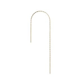 루메 옐로 이어링(1pc), Lume Yellow Earring, 14k yellow gold