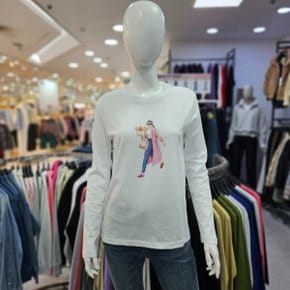 봄 여성 긴팔 기본 라운드 티셔츠 NTL229