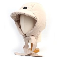 Bubble Padding Beige Balaclava 바라클라바