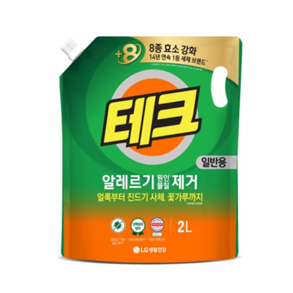 테크 알러지 세제 2L(일반)