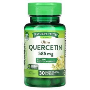 Nature`s Truth (네이처스 트루스) Ultra Quercetin 585 mg 30 Quick Release 정