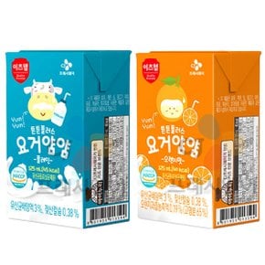아이누리 튼튼플러스 요거얌얌 오렌지 125ml x 24개