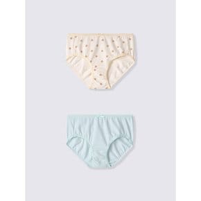 GU 유니클로 GU 여아 팬티 도그 2P