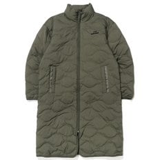 패딩 BQJ DWW23572K8 SHELTER (쉘터) 여성 퀼팅 롱 다운 자켓 (D/Khaki)