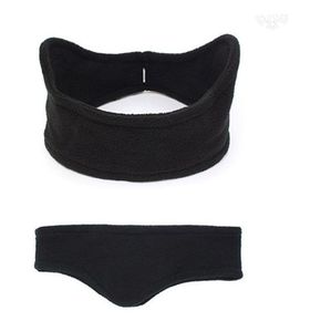 swK 밴드형 넥워머 블랙 귀마개 방한모자 겨울모자