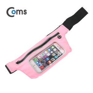 엠지솔루션 MG/ ITB561 Coms 다용도 포켓 벨트(IOS Phone 6용) Pink