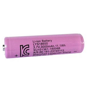18650 배터리 3000mAh 리튬이온 충전지 Li-on 충전식 건전지 보호회로 후레쉬 랜턴 고방전 3.7V