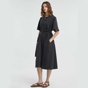 Linen Belt OnePiece Charcoal