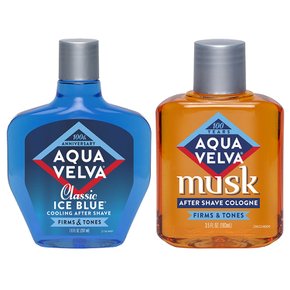 Aqua Velva 아쿠아벨바 머스크 앤 아이스블루 애프터쉐이브 2종