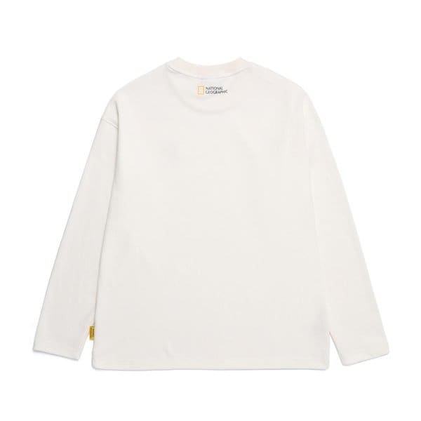 [여주점] N251UTS051 동물 와펜 세미 오버핏 티셔츠 BIRCH