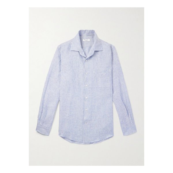 안드레 스트라이프 리넨 셔츠 46376663162903805