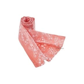SS25 공용 패턴 반다나 스카프 QV045B PINK