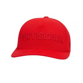 GFORE 지포어 PROVISIONAL 3D CHAINSTITCH STRETCH TWILL SNAPBACK (GMH000060-POPPY) (프로비저