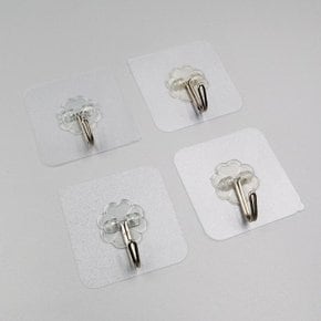 접착식 투명 후크
