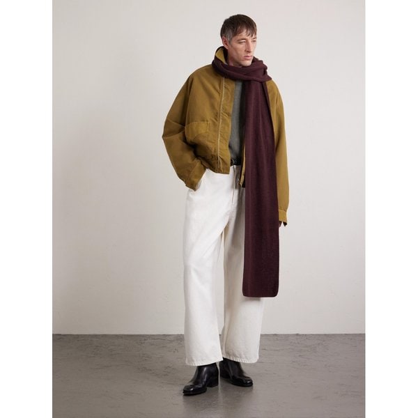 윌리엄 로키 리브 캐시미어 스카프 46376663162996791