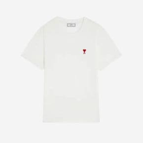 스몰 하트 로고 티셔츠 화이트 블랑 아미 de Coeur T-Shirt White Blanc