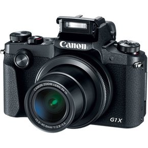 캐논 디지털 카메라 파워샷 G1 X 마크 III 블랙 APS-C (F2.8 렌즈 포함) EVF