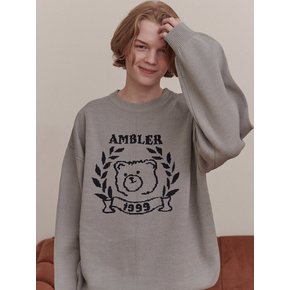 Bay tree Bear Over fit Sweater AKN301 (melange)