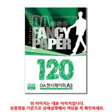 (9101370) OA팬시페이퍼 A3 120g 100매 M08 치자색