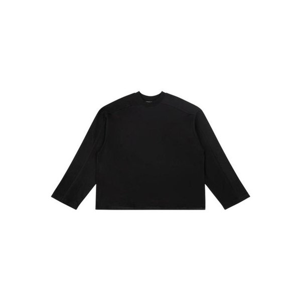 26SS 엔타이어 스튜디오 긴팔 티셔츠 ESSS26TT02012 0015 BLACK DOM