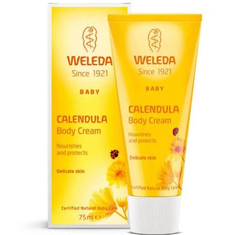  벨레다 베이비 카렌듈라 바디 크림 Weleda Baby Calendula Body Cream 75ml 2개