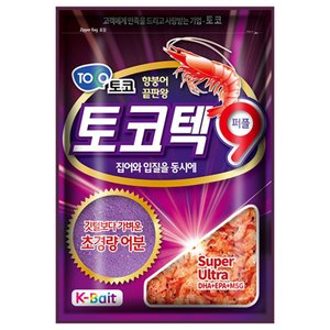  토코 토코텍 9 퍼플 어분 민물 떡밥 향붕어 끝판왕