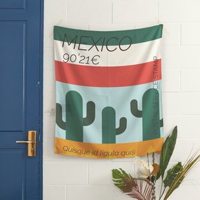 멕시코 스타일 패브릭포스터 MXT시리즈