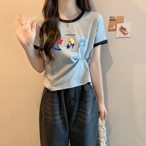 ATMARK 플라링거반팔티셔츠_AA63TS001G