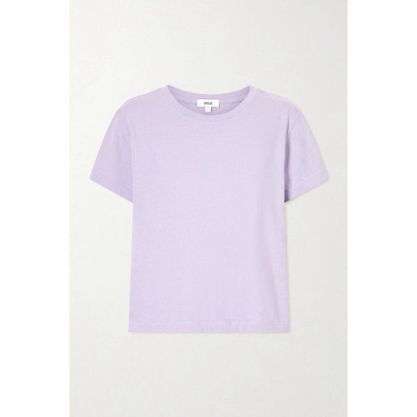 아딘 크롭 코튼 저지 티셔츠 46376663163028883