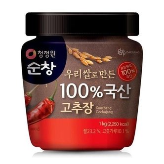  청정원 순창 100프로 국산고추장 1kg