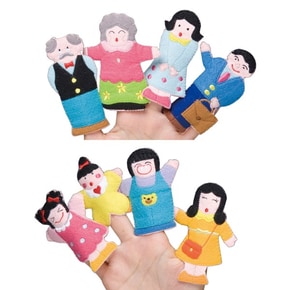 손가락인형 가족이야기 워킹맘 8개 2066