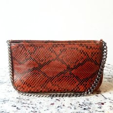 [최초판매가288000원] Chain Clutch Bag / (Feat. Snake Leather)