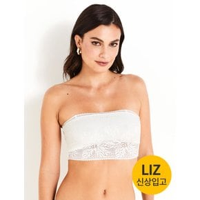 소프트 뷰티 51290 화이트 오프숄더 노와이어 튜브탑 홑겹 브라