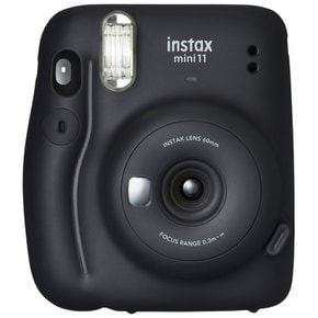 후지 필름 (FUJIFILM) 인스턴트 카메라 체키 instax mini 11 차콜 그레이 INS MINI 11 GRAY