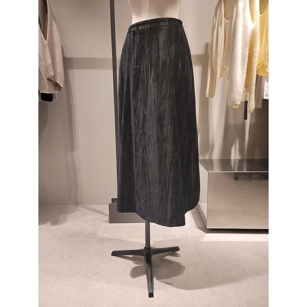 [여주점] 보아 벨벳 언벨런스 훌 스커트(SASK36461)