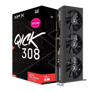 엠지솔루션 XFX 라데온 RX 7600 QICK 308 BLACK D6 8GB