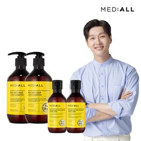 메디올 두피청정 샴푸 480ml x2개 +샴푸 100ml x2개