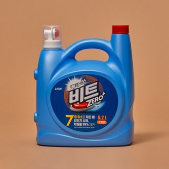 라이온 비트 액체세제 제로 플러스 6.2L