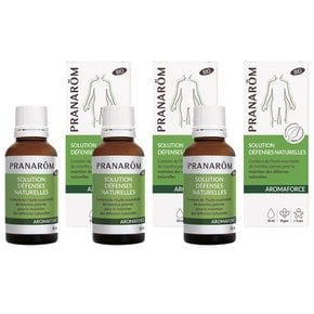 프랑스 직배송 PRANAROM 프라나롬 솔루션 데펑스 내추럴 오일 30ml 3팩