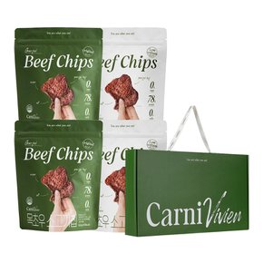 소고기칩 100g 선물세트 4개 (혼합)