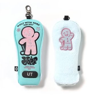 백화점 골프샵 [욜프] YORF HEAD COVER GINGERMAN UTILITY 욜프 헤드커버 진저브레드맨 유틸